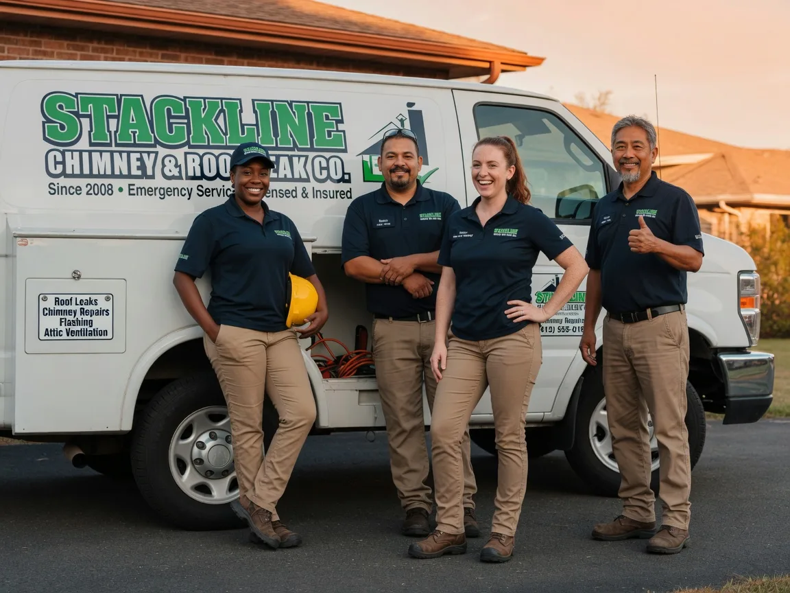 Chimney flashing repair company in David City, NE